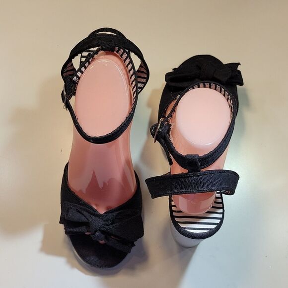 REBELS GINGER II BLOCK HEEL ANKLE STRAP OPEN TOE WOMEN"S PLASFORM SANDAL - Picture 4 of 12